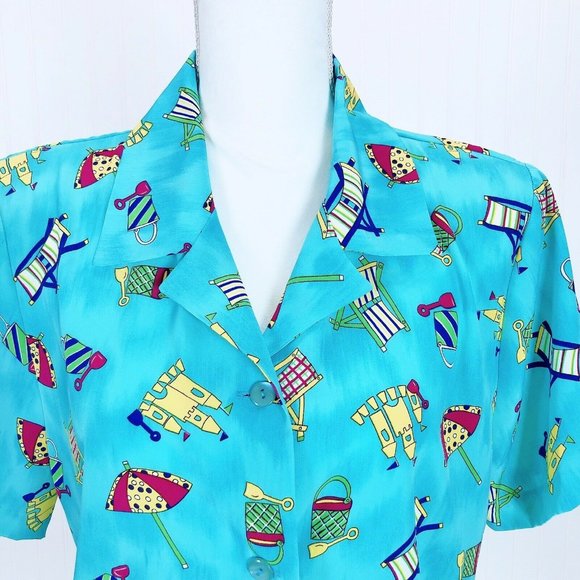 Vintage 90s S.G. Sport Collection Size L Shirt - Picture 7 of 11